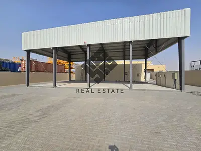 Open warehouse For Rent, 2500 SQFT + Showroom + 5 Staff Accommodation rooms, 5 bathrooms and kitchen + walled land with 80 kV electricity