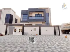 Corner villa, two streets near Al-Rahmaniyah, 6 master bedrooms, a living room, two halls, central a