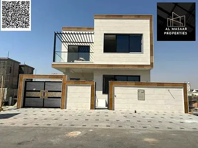 Villa for sale in Al Yasmin, directly behind the park and services, at a great price including registration fees.