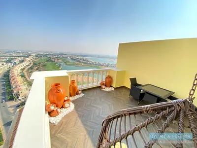 One Bedroom for Sale Al Hamra Village - Lagoon View - Upgraded