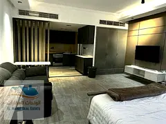 🏢 VIP Furnished Studio for Rent – ​​Horizon Towers | Ajman ✨ A luxurious studio with VIP 