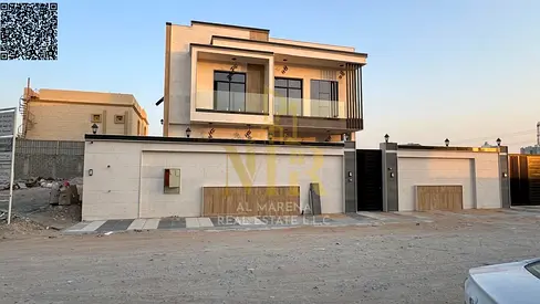فيلا بسعر شامل رسوم تركيب الميكفات على الشارع الرئيسي جاهزة للسكن في أرقي مناطق عجمان تملك حر لجميع الجنسيات بدون دفعة مقدمة..