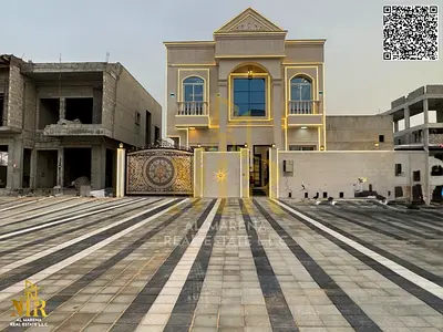 Luxury villa for sale in Al Zahia | Modern design and quiet location | Price negotiable | Close to all amenities The villa of your dreams on Sheikh Mo