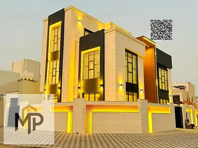 فيلا فاخرة للبيع، طابقين + ساحة واسعة | الموقع الرئيسي بالقرب من طريق الشيخ محمد بن زايد.