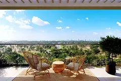 Elegant Offplan Apartment | Community View |