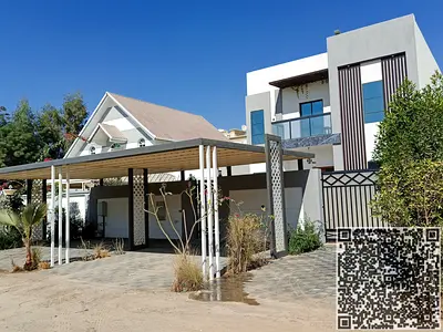 فيلا فاخرة مكونة من 5 غرف نوم رئيسية متاحة للإيجار في المويهات عجمان.