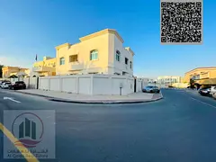 For sale villa in Ajman Al Rawda 6 master rooms, a council, a hall and a maid's room Free owners