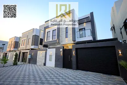 Luxury 3-Storey Villa for Sale in Al Helio, Ajman – 5 Master Bedrooms, Modern Design,Swimming Pool, Prime Location on Sheikh Mohammed Bin Zayed Road.”