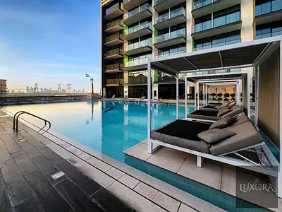Modern 1BR Escape | 2 Baths | JVC
