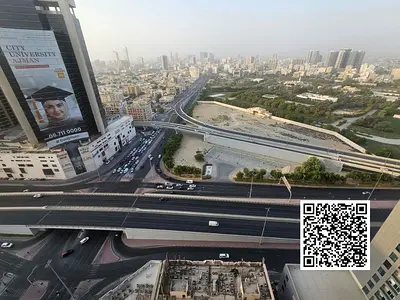 2BHK with Balcony & Parking | Palace View | City Tower Ajman | AED 42K