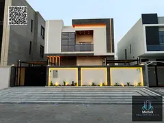 ✨ An excellent opportunity to own a spacious and elegant villa in Al Helio 2, one of Ajman’s mos