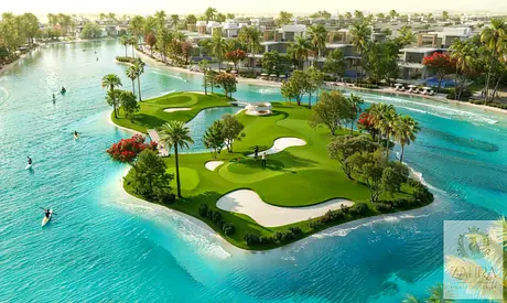 تاون هاوس فاخرة مستوحاة من الجزر في جزيرة داماك 2 | مجموعة جزر باهاماس 2 | مجتمع راقٍ على الواجهة المائية