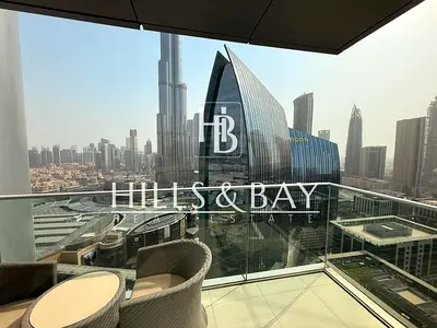 Fully Furnished 2BR | Burj Khalifa View