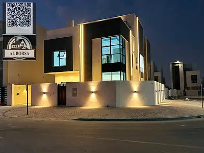 🏡 للبيع فيلا زاوية بالحليو 2 أرضي +2 طابق 6 غرف ماستر، مجلس وصالتين، مطبخين وحوش 2.3 مليون شامل الرسوم