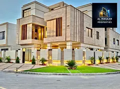 Luxurious modern 7-bedroom villa | Private pool and elevator | Prime location in Al Yasmin