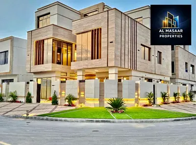 فيلا عصرية فاخرة للغاية مكونة من 7 غرف نوم | مسبح خاص ومصعد | موقع متميز في الياسمين