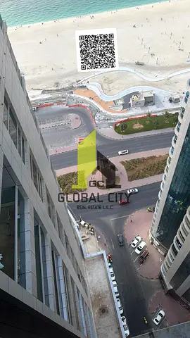 Spacious 2 Bedroom Apartment for Sale in Corniche Tower Ajman | Partial Sea View | Parking | 1,988 SqFt. | AED810,000 Cash