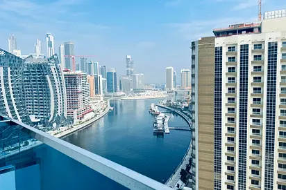 CANAL & CITY VIEW | FLEXIBLE CHEQUES | HIGHER FLOOR | FURNISHED