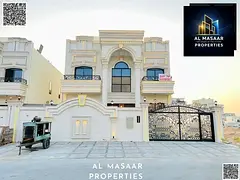 Super deluxe villa with a classic design and stone facade | Ground floor + First floor + Roof | VIP