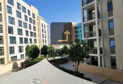 "Spacious Studio with Balcony & Garden View for Rent in Uptown Al Zahia"