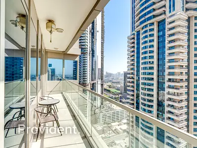 Luxury Furnished 1BR | Ocean Heights | High Floor