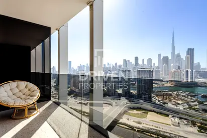High Floor | Burj and Canal View with Balcony