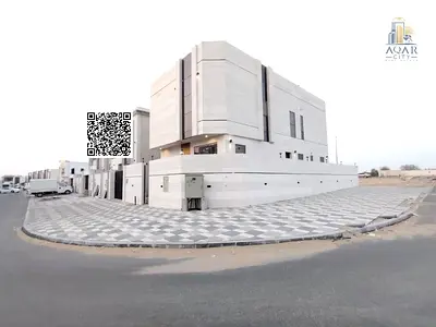 For sale | Freehold villa for all nationalities. Price includes registration fees. New. Close to Al Zahia Mall and Sheikh Mohammed bin Zayed Road. No