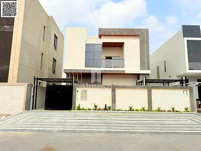 Modern villa with a garden, directly opposite the Azha complex, at a price inclusive of registration and ownership fees for all nationalities.