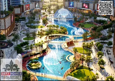 Fully furnished 3 bhk Flexible payment plan