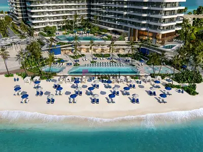 Beach & Pool View | 2 BR Apartment | Nikki Beach Residences
