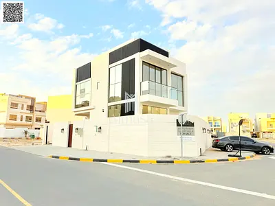 Modern corner villa, custom finishing