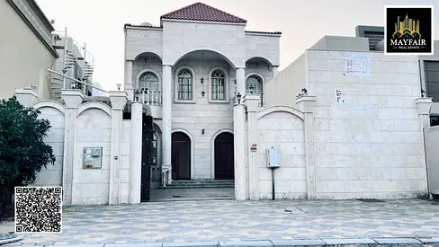 villa in Al Muwaihat 1, Ajman | Two floors and a roof | 8 master bedrooms,