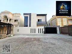 Villa with swimming pool for sale in Ajman, specifically in Al Alia area, one of the most prestigiou