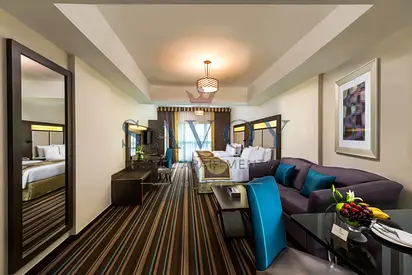Newly Renovated Studio Apartments include DEWA Kitchenette
