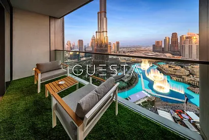 Burj Khalifa & Fountain View | High Floor | All Bills Incl