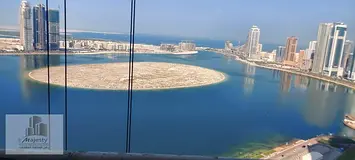 For sale, an apartment with a fully open front view in the Al Khan area of Sharjah Emirate.