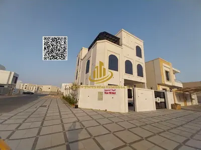 فيلا زاوية فاخرة في العامرة جاردنز – تصميم استثنائي ومساحات واسعة، 7 غرف نوم ماستر، مجلس مستقل، روف مميز، وتجهيزات عصرية للراحة والخصوصية القصوى