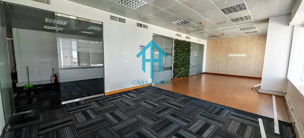 Ready Half Floor | Sea and SZR View | Fitted Office | lower Floor | Close to Metro