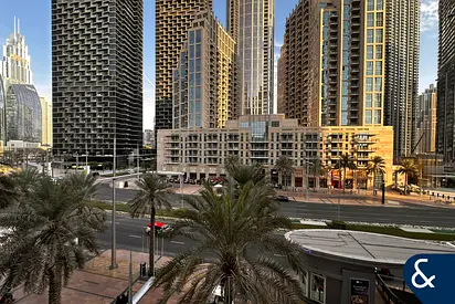 Burj & BLVD View | Balcony | Low Floor