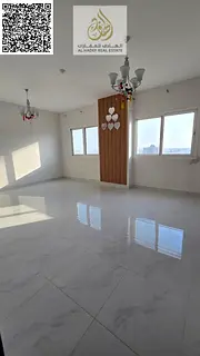 Largest and most beautiful two-bedroom apartment in Al Jurf 3, with very spacious areas. For annual