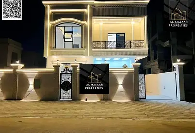 Turnkey villa, all-inclusive, on the main street, ready to move in, in one of Ajman's most prestigious areas. Freehold ownership available to all nati
