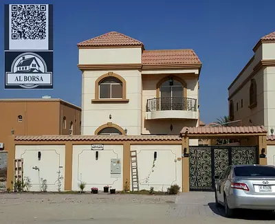 🏡 للبيع فيلا بالروضة 1 عجمان 5 غرف، مجلس، صالة وغرفة خادمة 1.75 مليون درهم