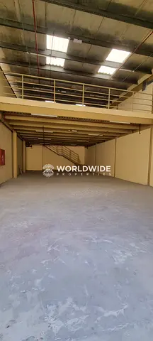 3000sqft Brand New Warehouse + Mezzanine Floor | Al Jurf 1 | 3-Phase Power