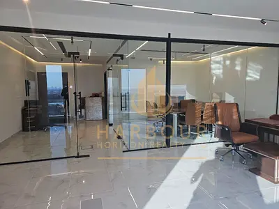 Fitted Office W Glass Partation Ready To Move