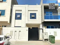 Villa for sale on the main street, ready to move in, in one of the most prestigious areas of Ajman.