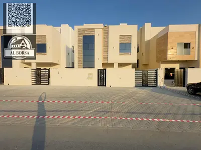 🏠 Villa for SALE in Al Helio, Ajman, corner unit - 7 master bedrooms, majlis and living room