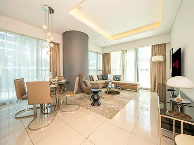 Furnished 2 BR | DAMAC Towers by Paramount with Pool Views | All Bills Included