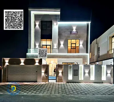 للبيع فيلا مساحة كبيرة 7 غرف و3صالة بالباهية عجمان السعر يشمل رسوم التسجيل