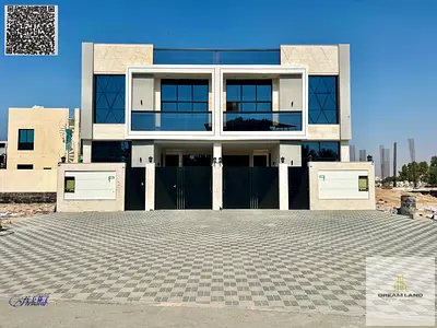 Villa for sale directly from the owner, super deluxe finishing, registration and ownership fees included. A fantastic investment opportunity in Ajman!