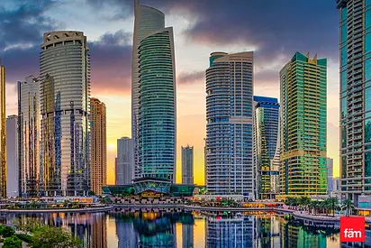 Turnkey Luxury Office | Lake View | Vacant | DMCC